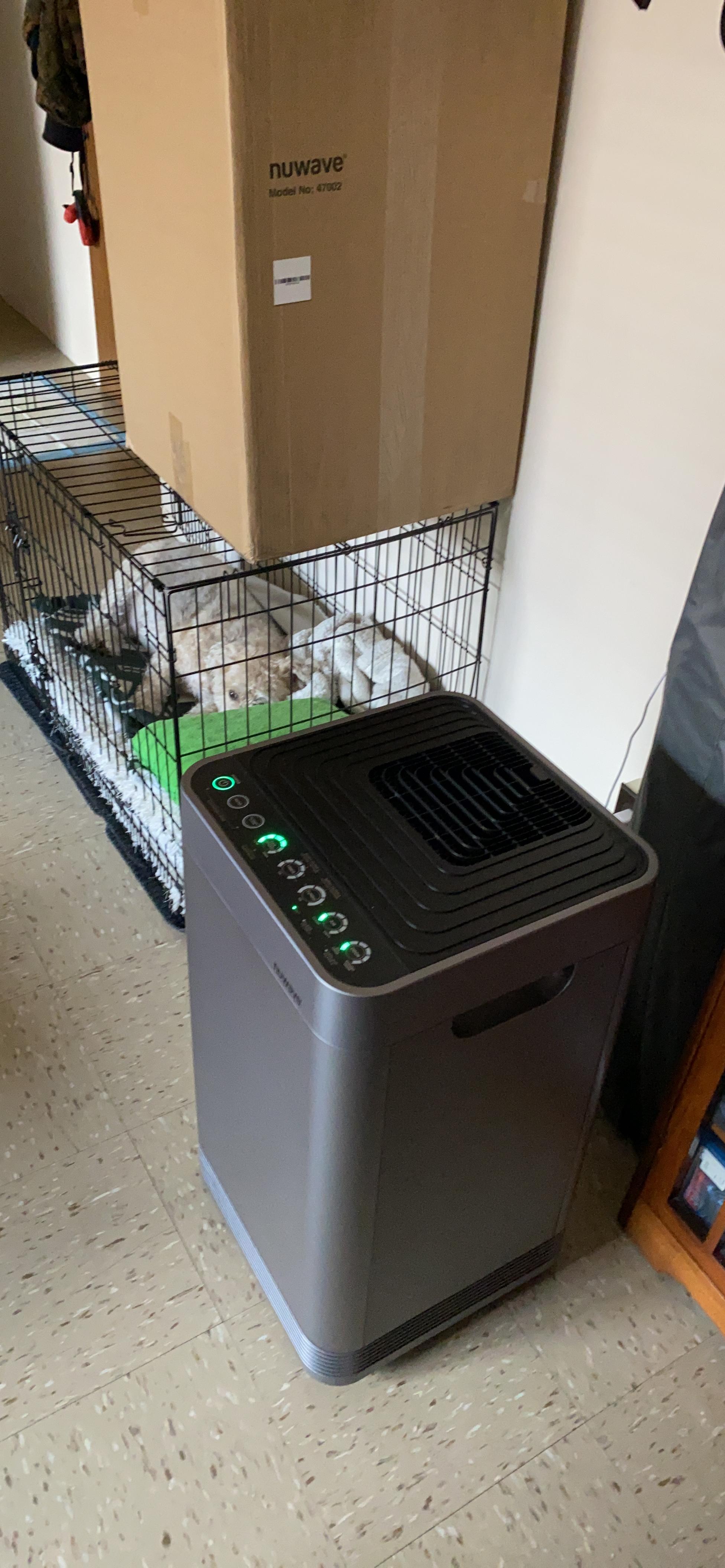 【Appliances】NUWAVE Air Purifier OxyPure Pro for Large Rooms Up to 2,671sqft, 5-Stage Filtration