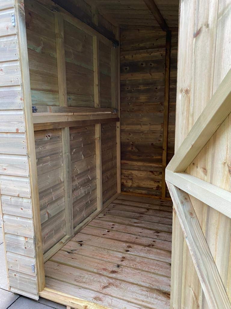 【Home&Garden】Garden Bar Drinks Shed 6x4 Fully T&G Quality Wooden Party Hut Serving Kiosk