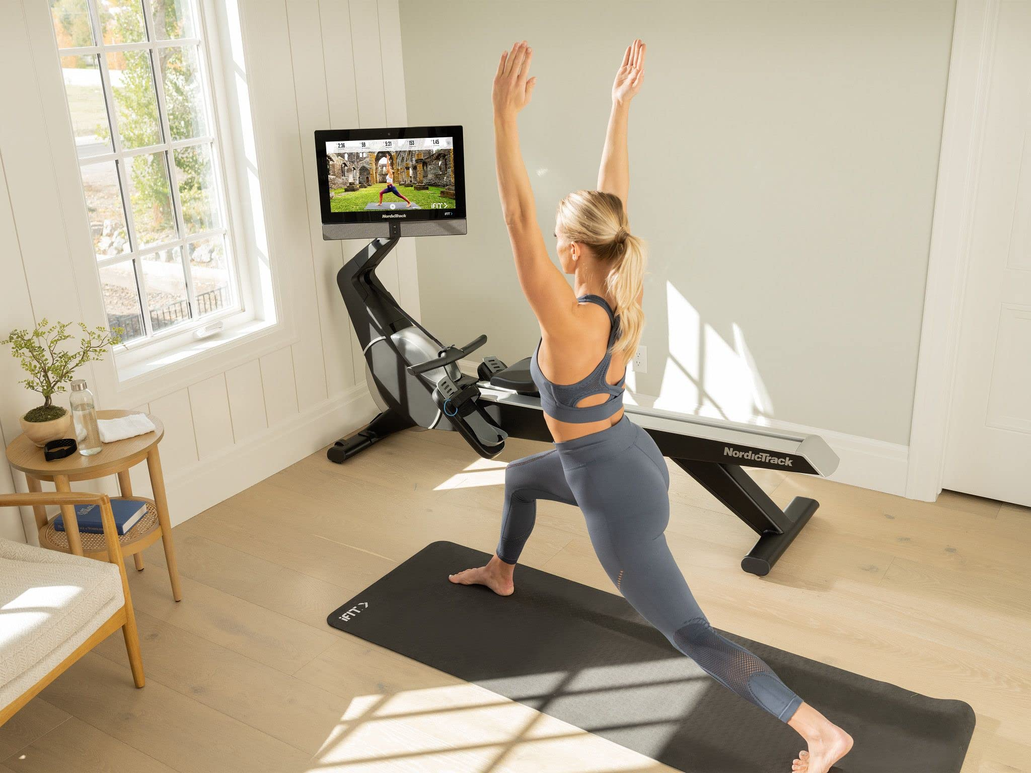 【Sports&Outdoors】NordicTrack Smart Rower with Touchscreen and 30-Day iFIT Family Membership