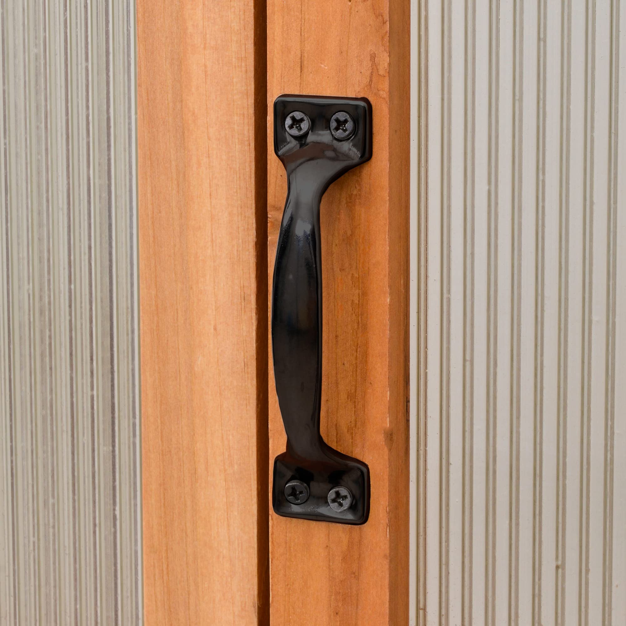 【Home&Garden】6' x 4' x 7' Polycarbonate Greenhouse, Walk-in Hot House Kit, Hobby Greenhouse with Lockable Door