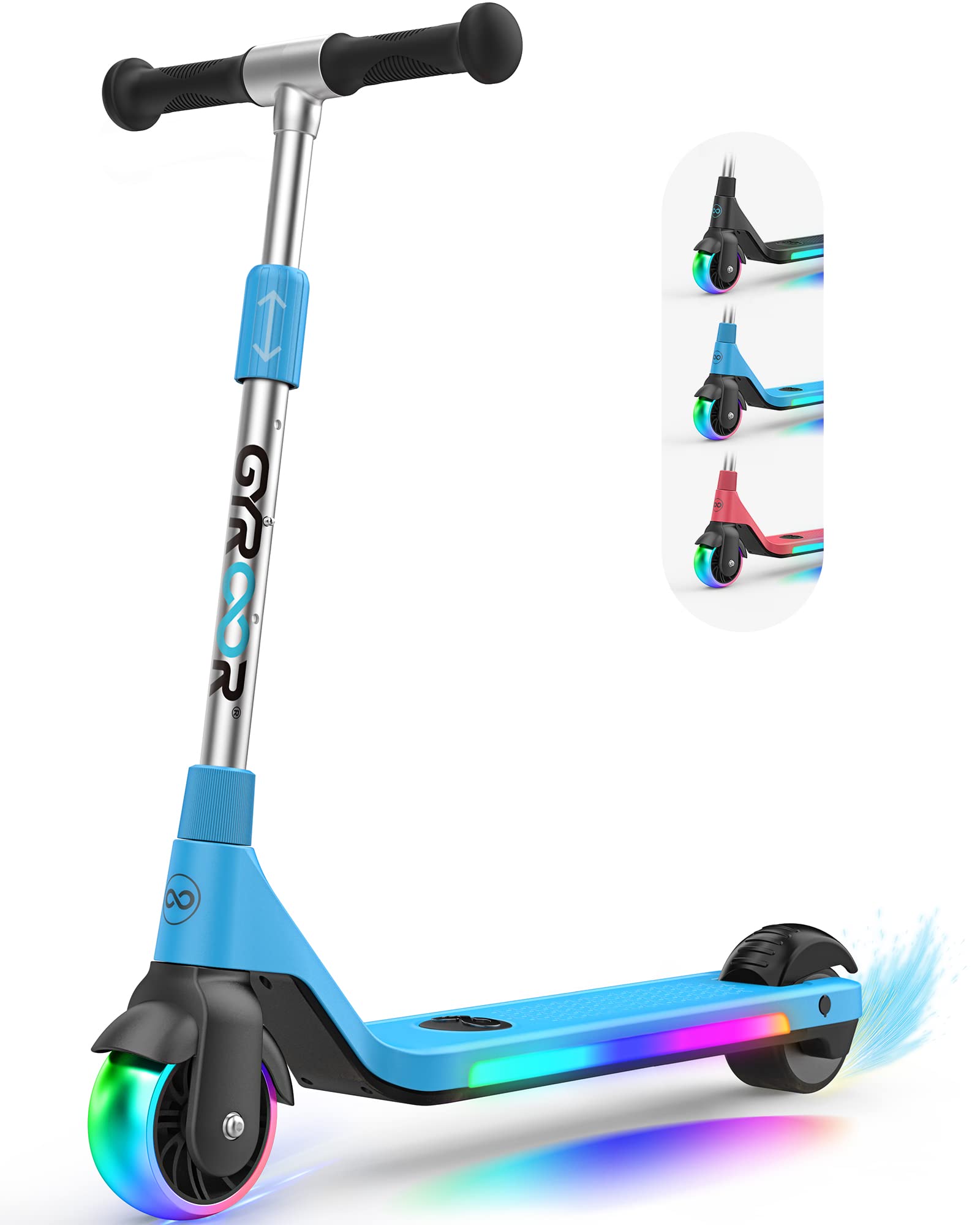 【Sports&Outdoors】Electric Scooter for Kids, Teens, Boys & Girls with Lightweight & Adjustable Handlebar