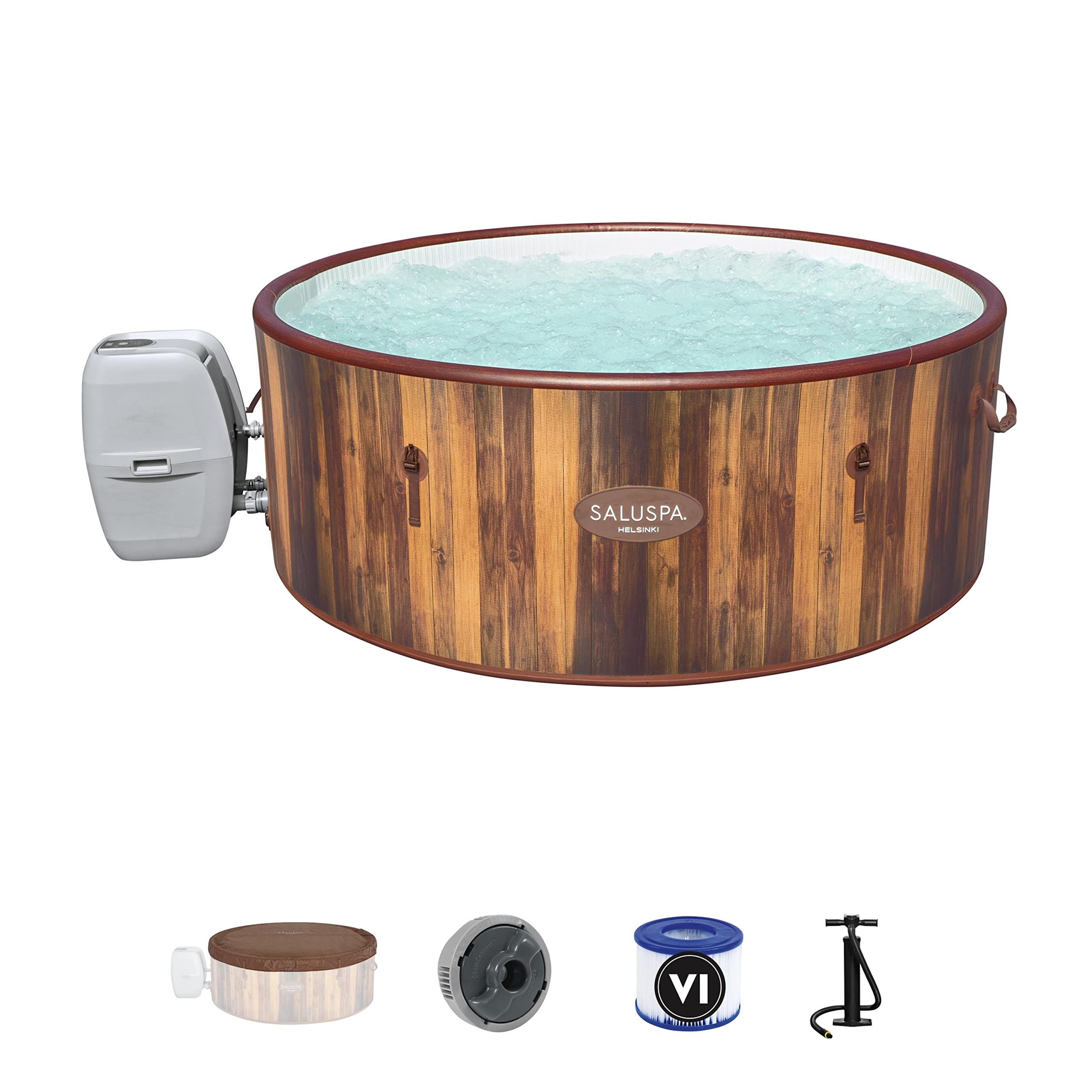 【Sports&Outdoors】SaluSpa 71 x 26 Helsinki AirJet Inflatable Hot Tub