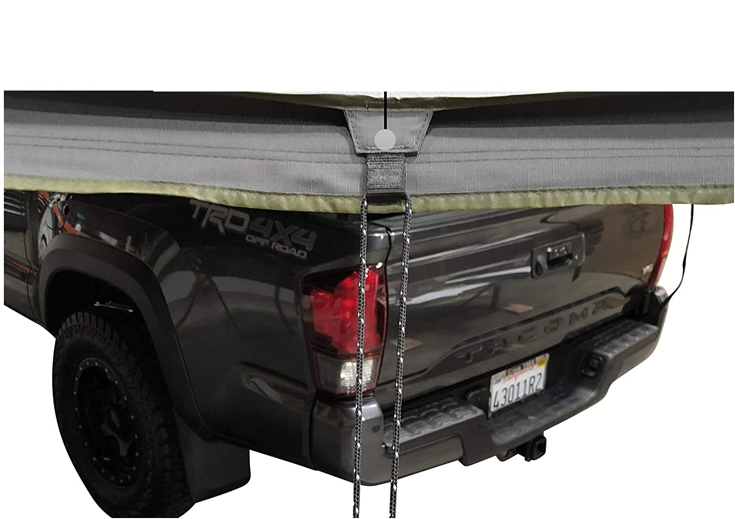 【Sports&Outdoors】Dark Gray with Black Travel Cover - Driverside