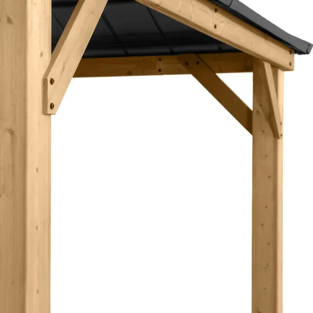 【Gazebo】Dewhitt Solid Wood Patio Gazebo