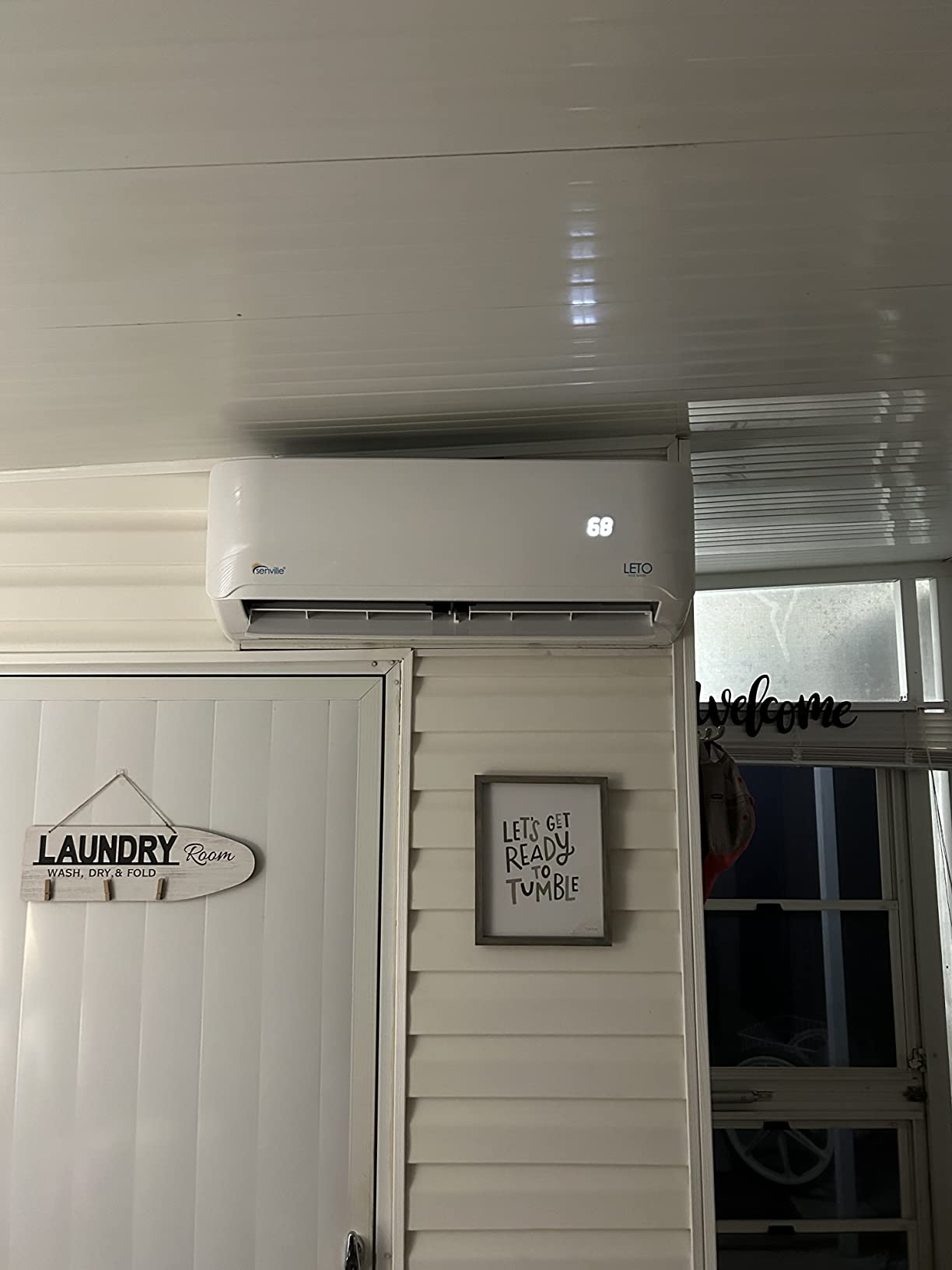 【Appliances】Senville LETO Series Mini Split Air Conditioner Heat Pump, 12000 BTU 110/120V