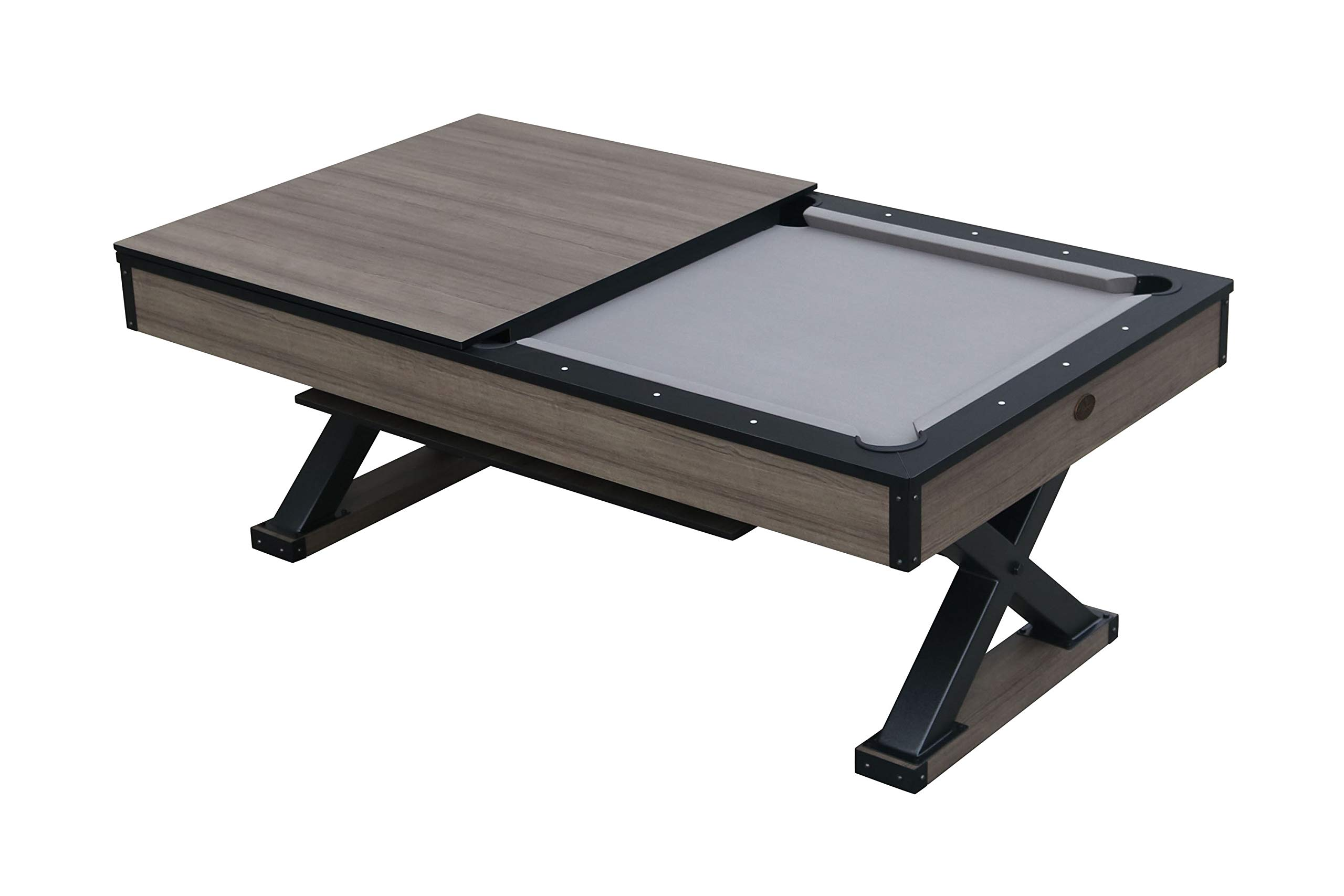 【Sports&Outdoors】Wolf Creek 7' Pool Table with Dining Top