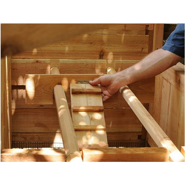 【Home&Garden】Walk-In Coop domed