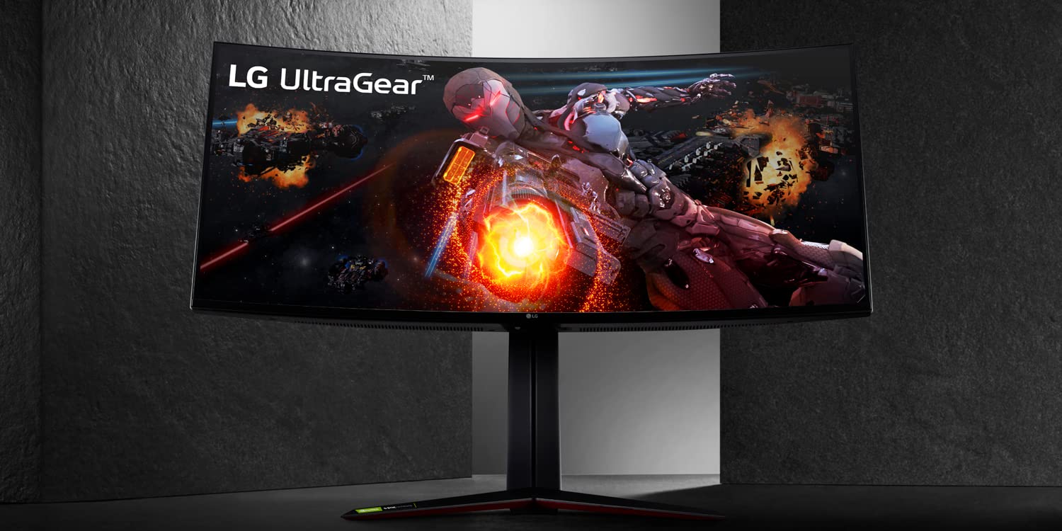 【Electronics】34 Inch 21:9 Curved 144Hz 1ms Adaptive-Sync G-Sync Compatible Nano IPS Gaming Monitor