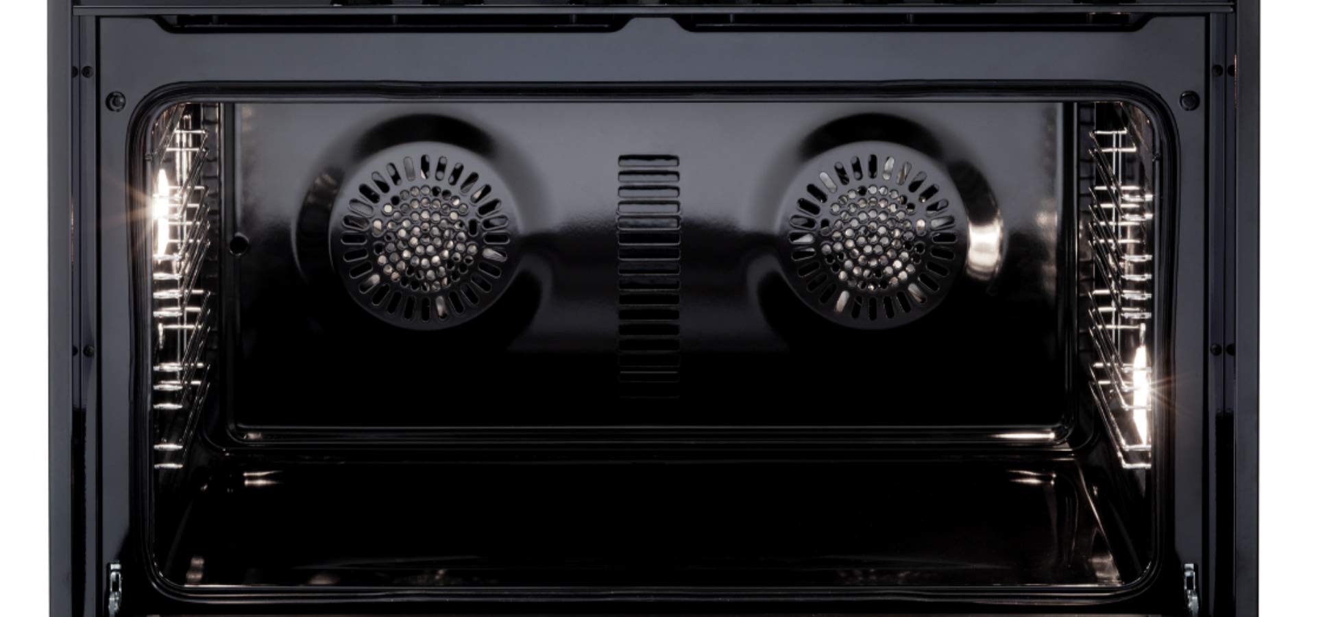 【Appliances】36 Inch 5.0 Cu Ft Electric Range Oven 5 Burners Dual Center Element Black Ceramic Cooktop Convection