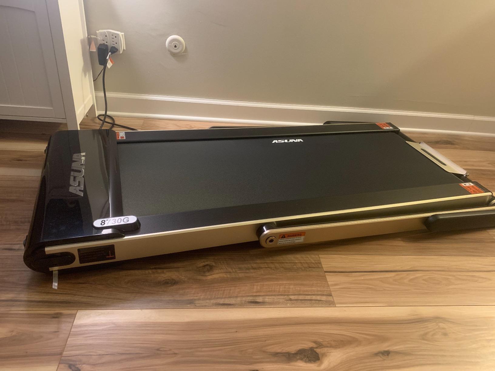 【Sports&Outdoors】ASUNA Premium Slim Folding Treadmill Running Machine with Speakers for Home Gyms