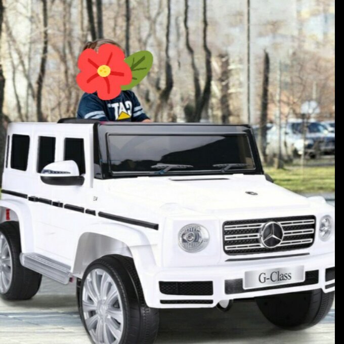 【Baby&Kids】12V Mercedes Benz G500 Licensed Kids Ride On SUV Car with Remote Control