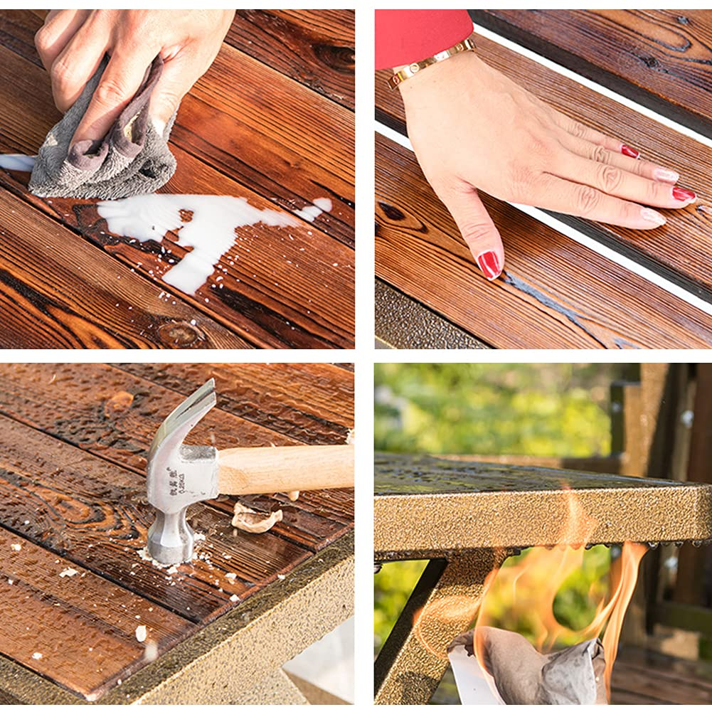 【Gazebo】Leisure Log Cabin Solid Wood Outdoor Patio Garden Pavilion Rain Proof Removable House