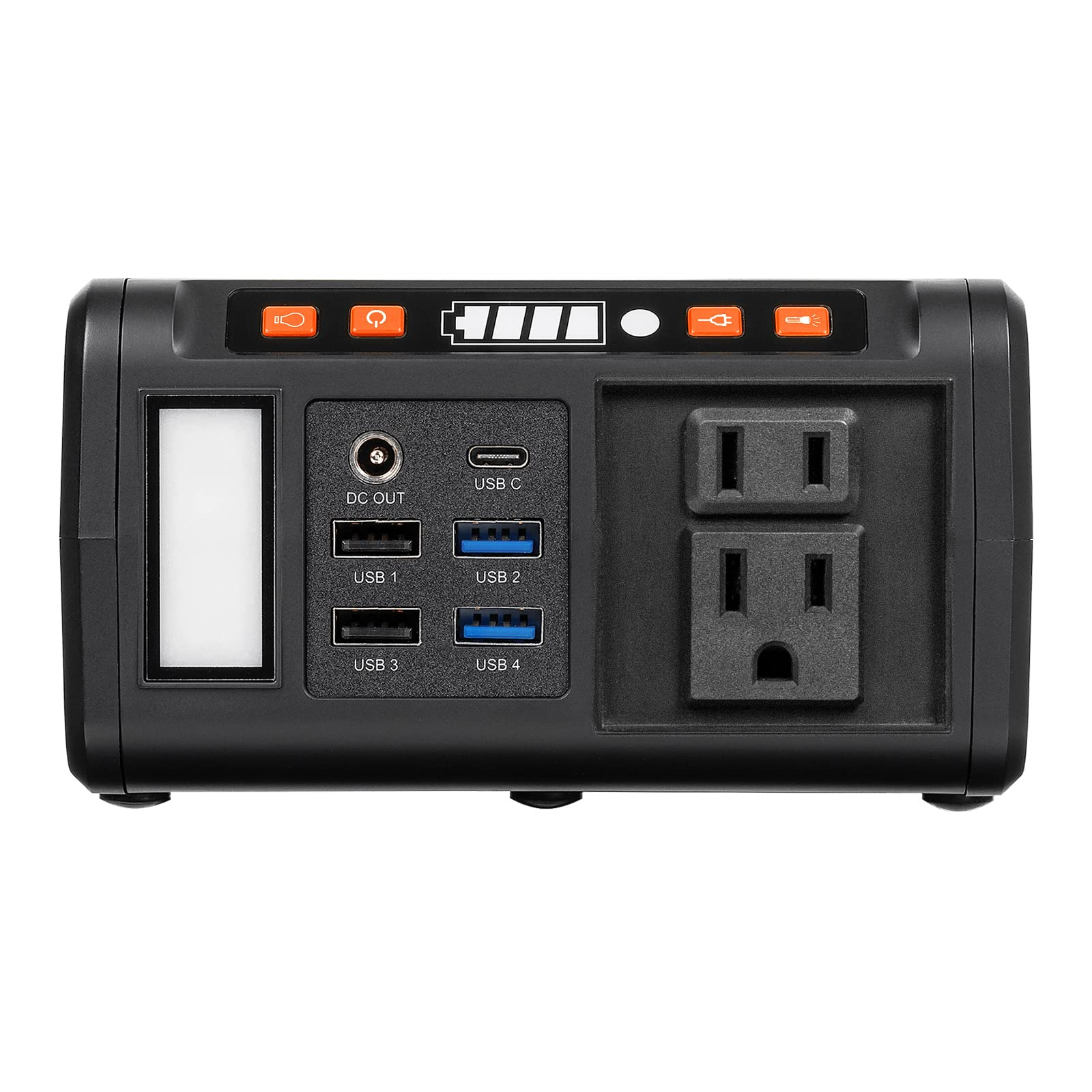 【Appliances】Power Station with Solar Panel - 111Wh Portable Power Generator Kit