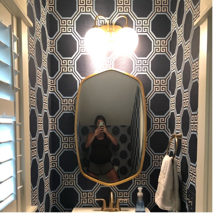 【Home Improvement】Luco Irregular Metal Wall Mirror