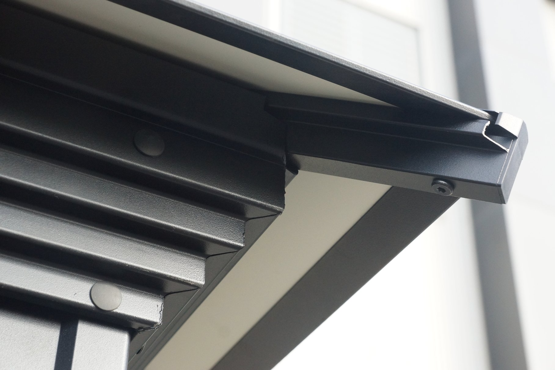 【Gazebo】12'x16' Aspen Hard Top Gazebo, Heavy-Duty Aluminum Backyard Structure, Durable and Rust-Free