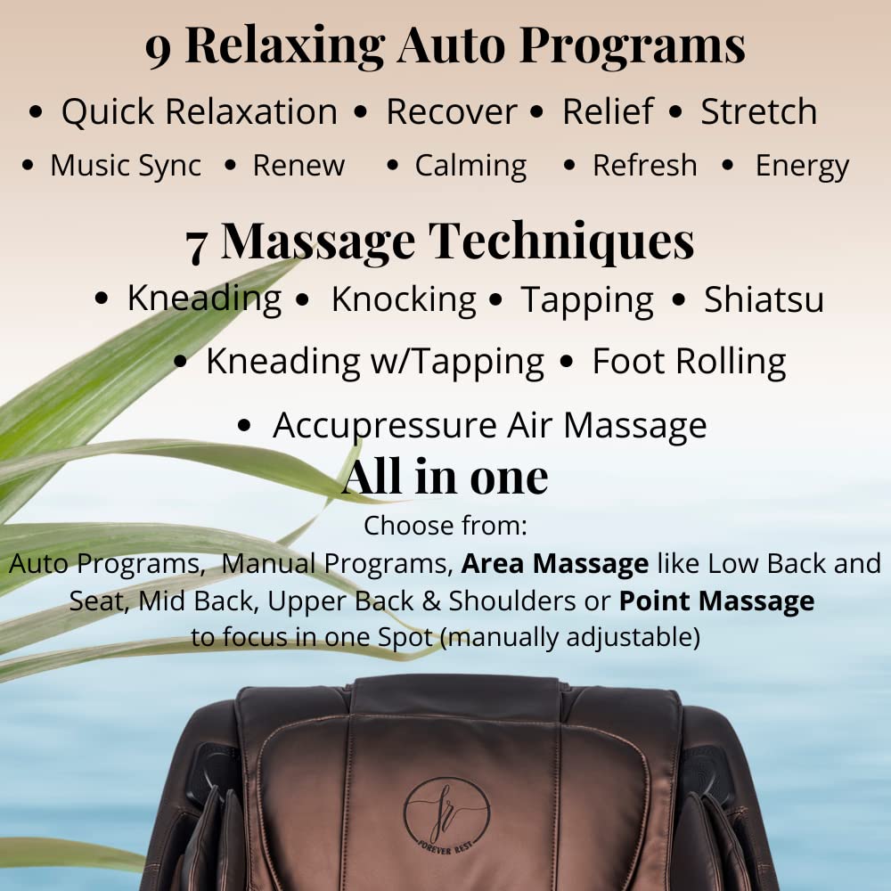 【Furniture】FOREVER REST Cyber Month Extend 2022 FR-6KSL Full Body Massage Chair