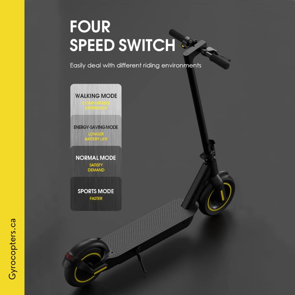 【Sports&Outdoors】Portable Electric Scooter Pneumatic 10” tires, 500W Motor, Top Speed 30km/hr