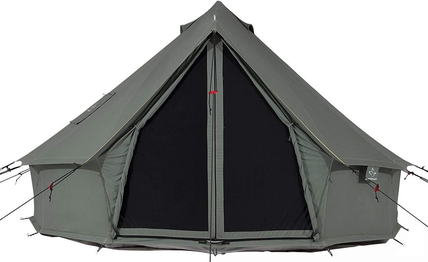 2024 new styleRegatta Canvas Bell Tent - w/Stove Jack, Waterproof, 4 Season Luxury Outdoor Camping Tent