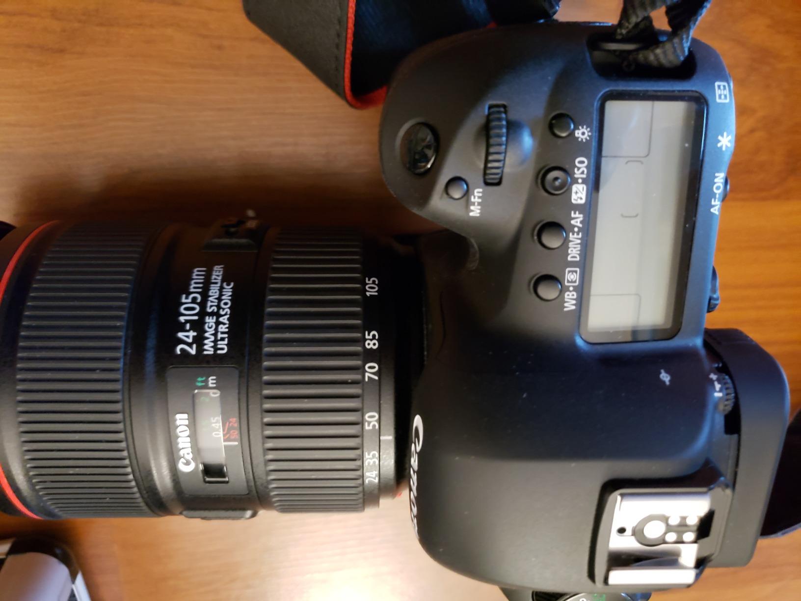 Canon EOS 5D Mark IV Full Frame Digital SLR Camera with EF 24-70mm f/4L IS USM Lens Kit with Canon EF 16–35mm f/2.8L III USM Lens《NO8》