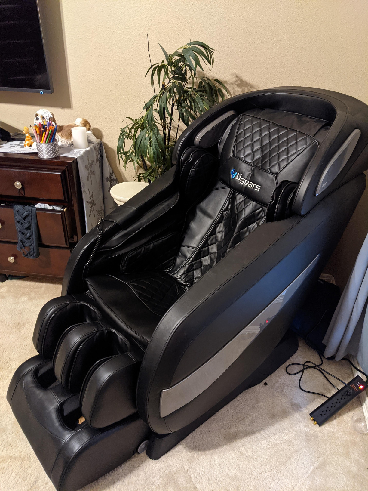 【Furniture】Massage Chair,Zero Gravity SL Track Massage Chairs, Full Body Shiatsu Massage Chair Recliner