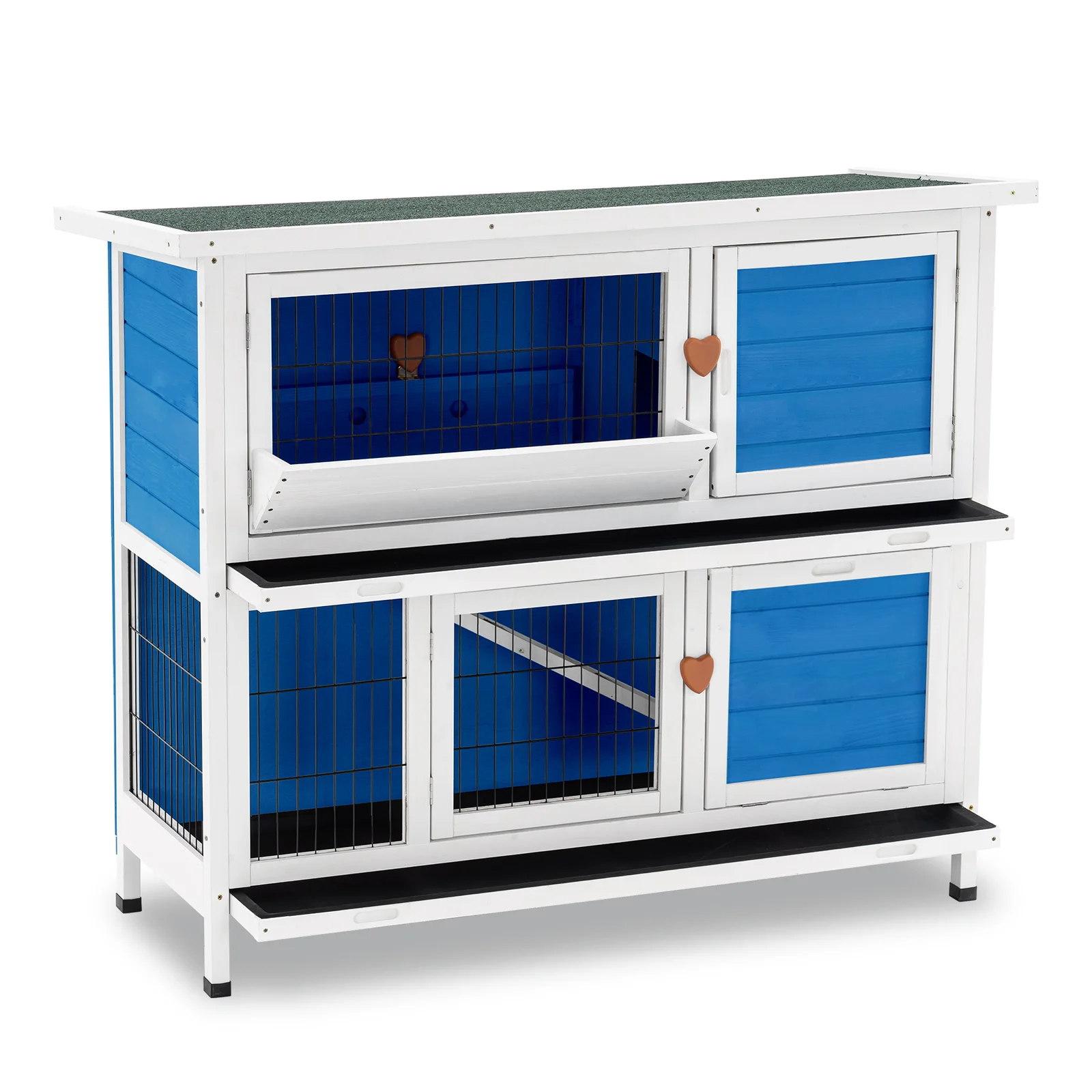 【Pet】Handler Weather Resistant Small Animal Hutch with Ramp