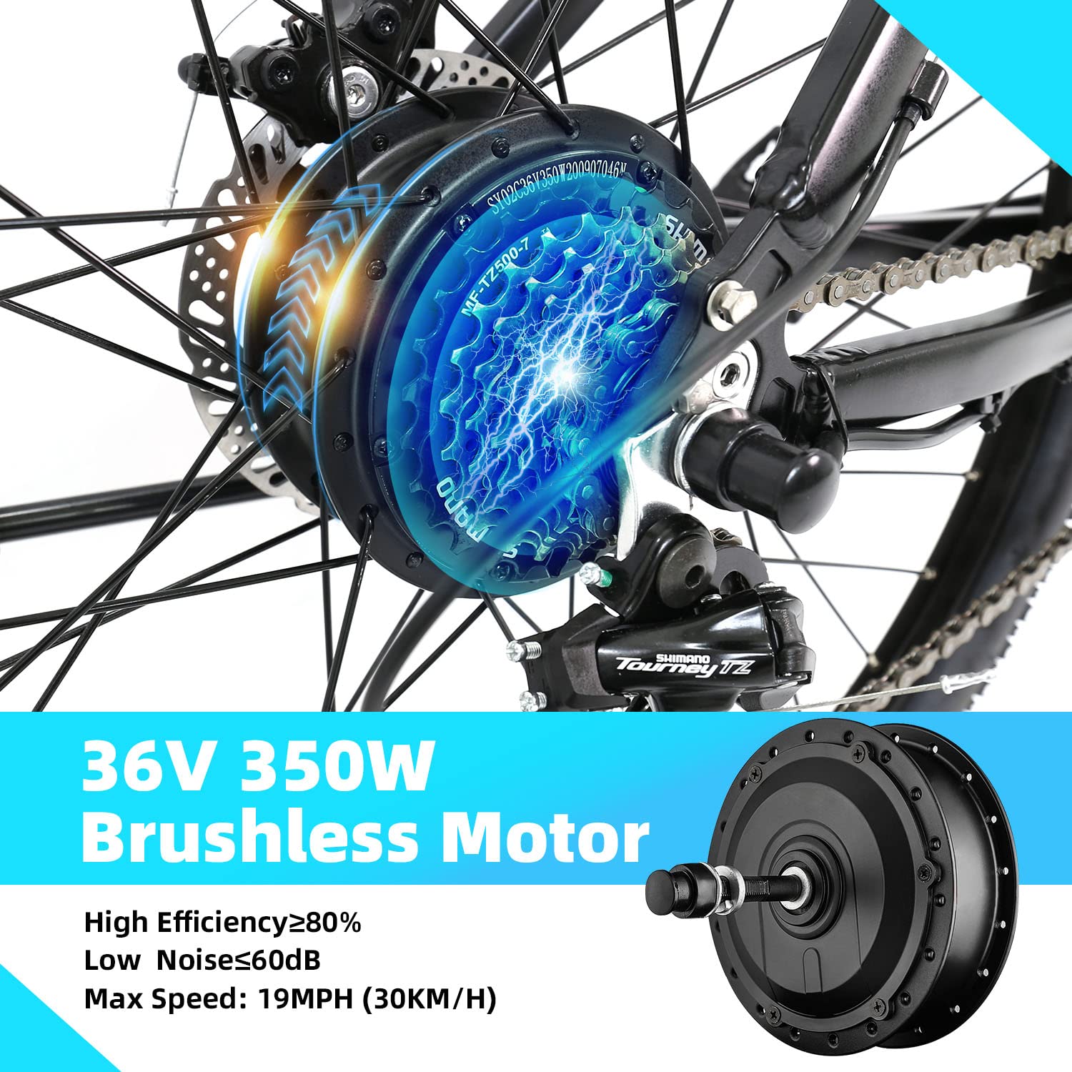 【Sports&Outdoors】Electric Bike 26