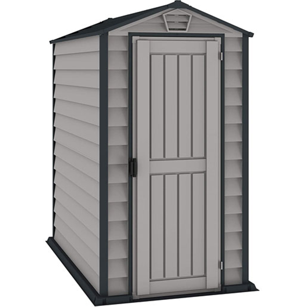 【Storage Shed】Duramax EverMore 4 x 6 ft. Plastic Garden Shed Waterproof and Corrosion Resistant《NO8》