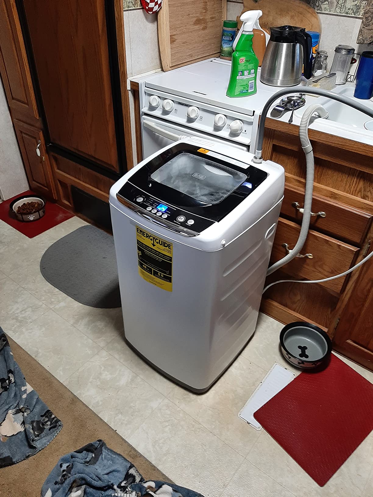 【Appliances】Small Portable Washer, Washing Machine for Household Use, Portable Washer 3.0 Cu. Ft.