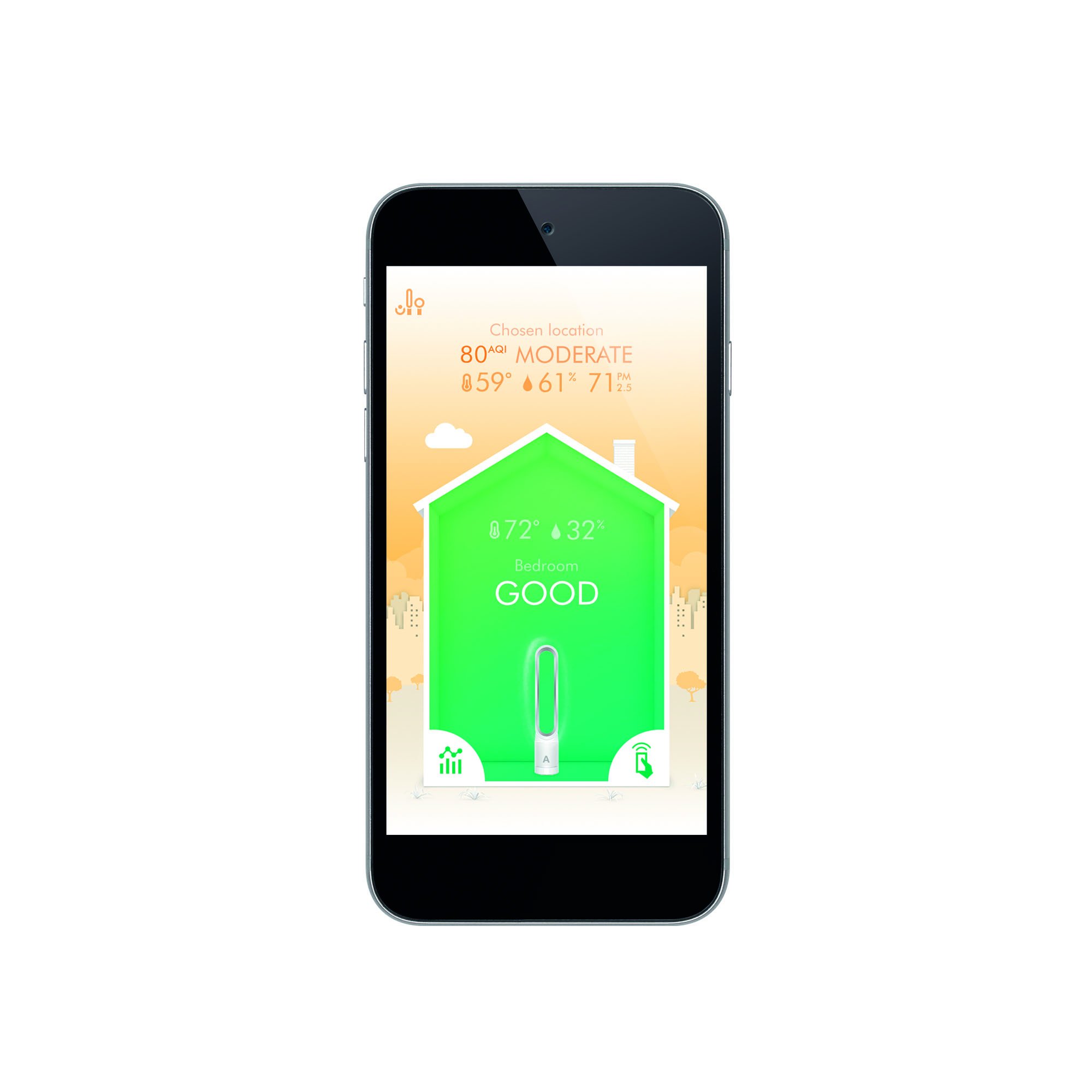 【Appliances】Dyson Pure Cool Link TP02 Wi-Fi Enabled Air Purifier, White/Silver