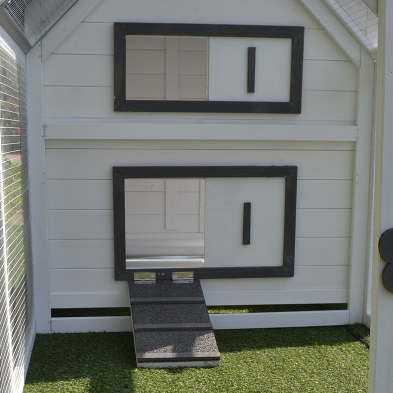 【Home&Garden】【BS】Camas Chicken Coop with Chicken Run For Up To 3 Chickens