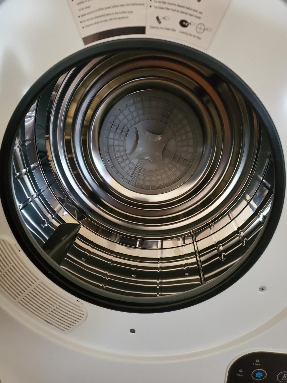 【Appliances】COSTWAY 1700W Electric Portable Clothes Dryer, 13.2 lbs Capacity Front Load Compact Tumble Laundry Dryer