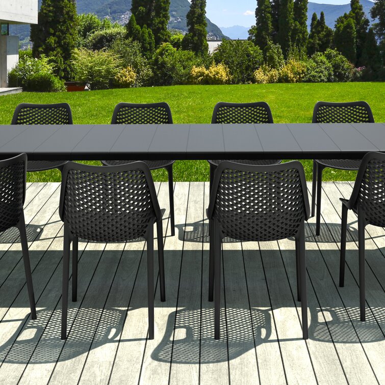 【Furniture】Asuna Rectangular 10 - Person Outdoor Dining Set