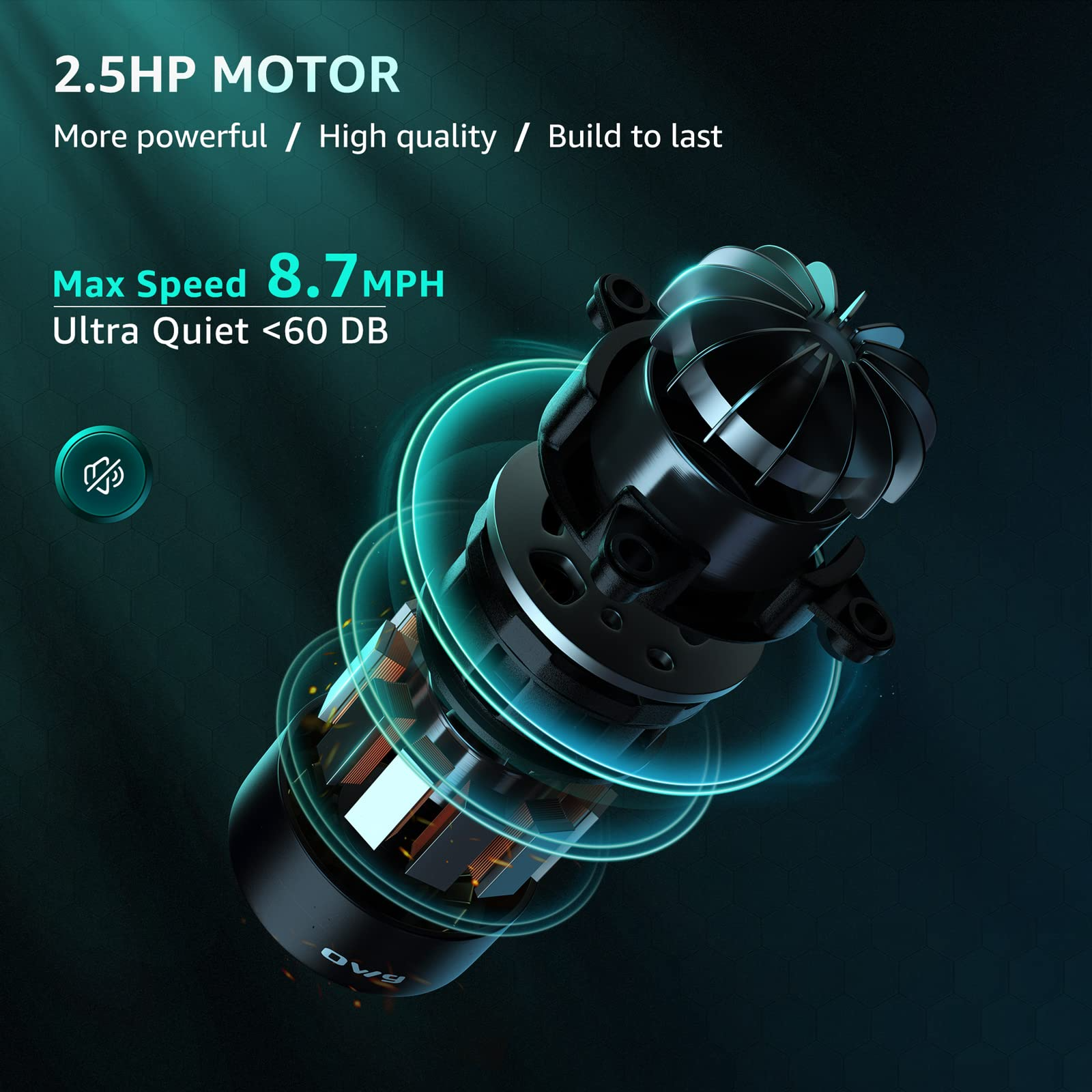 Treadmills for Home 1017EB , Max 2.5HP 300 LBS Capacity Folding Treadmill