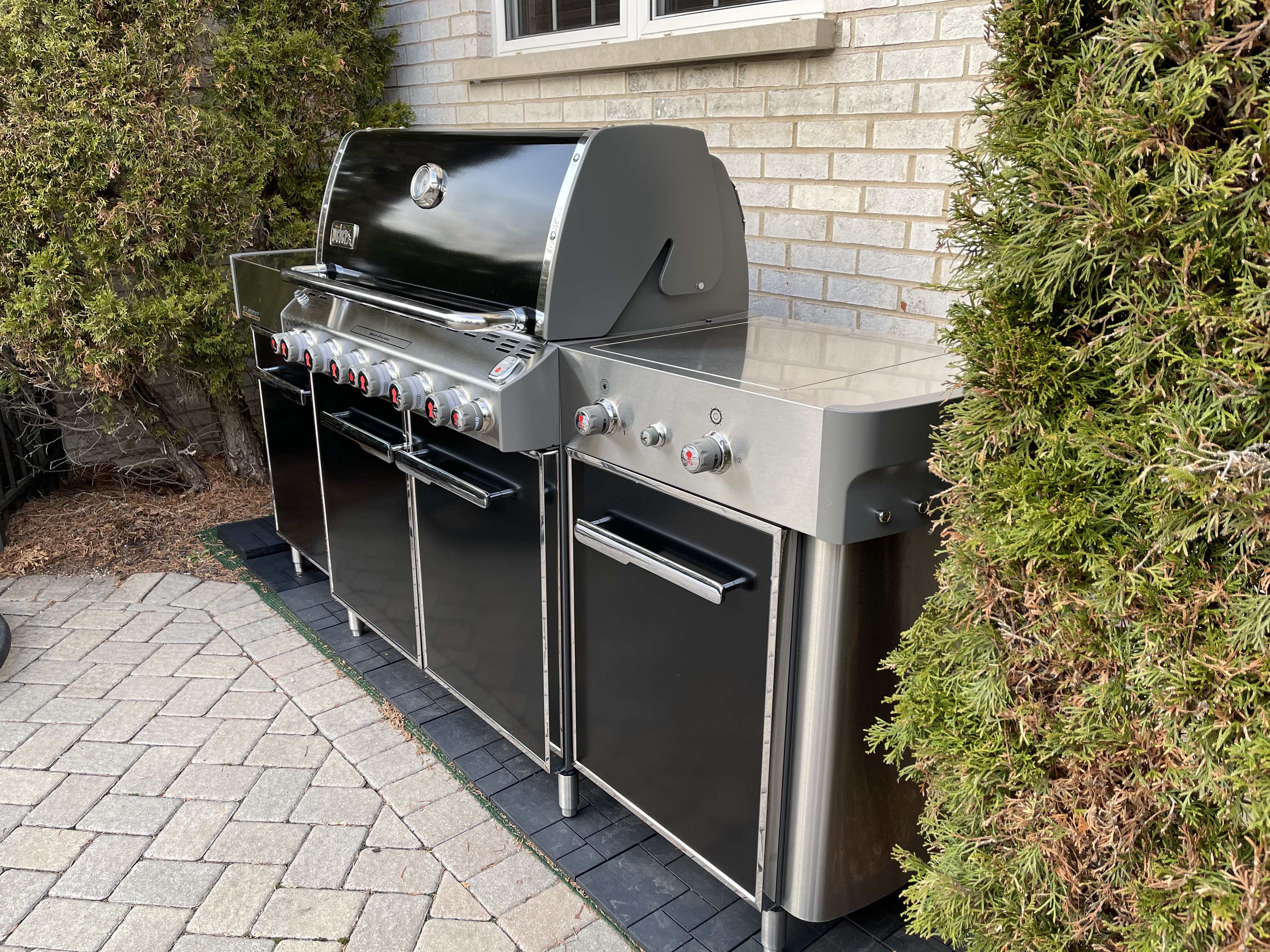 【Appliances】Weber Summit Black Propane Gas Grill Center