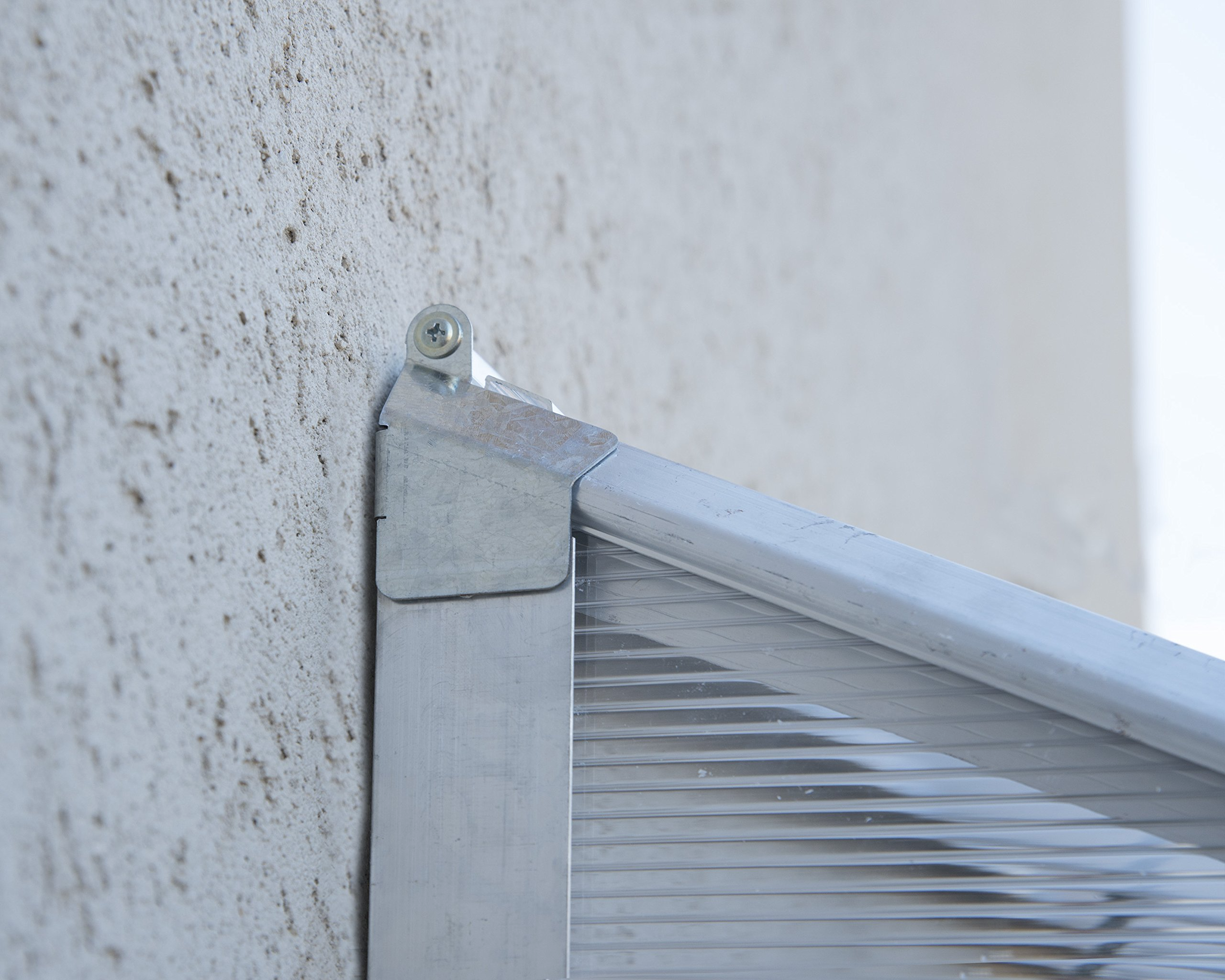 【Home&Garden】Canopia Hybrid Lean-to Greenhouse - 4' x 8' - Silver