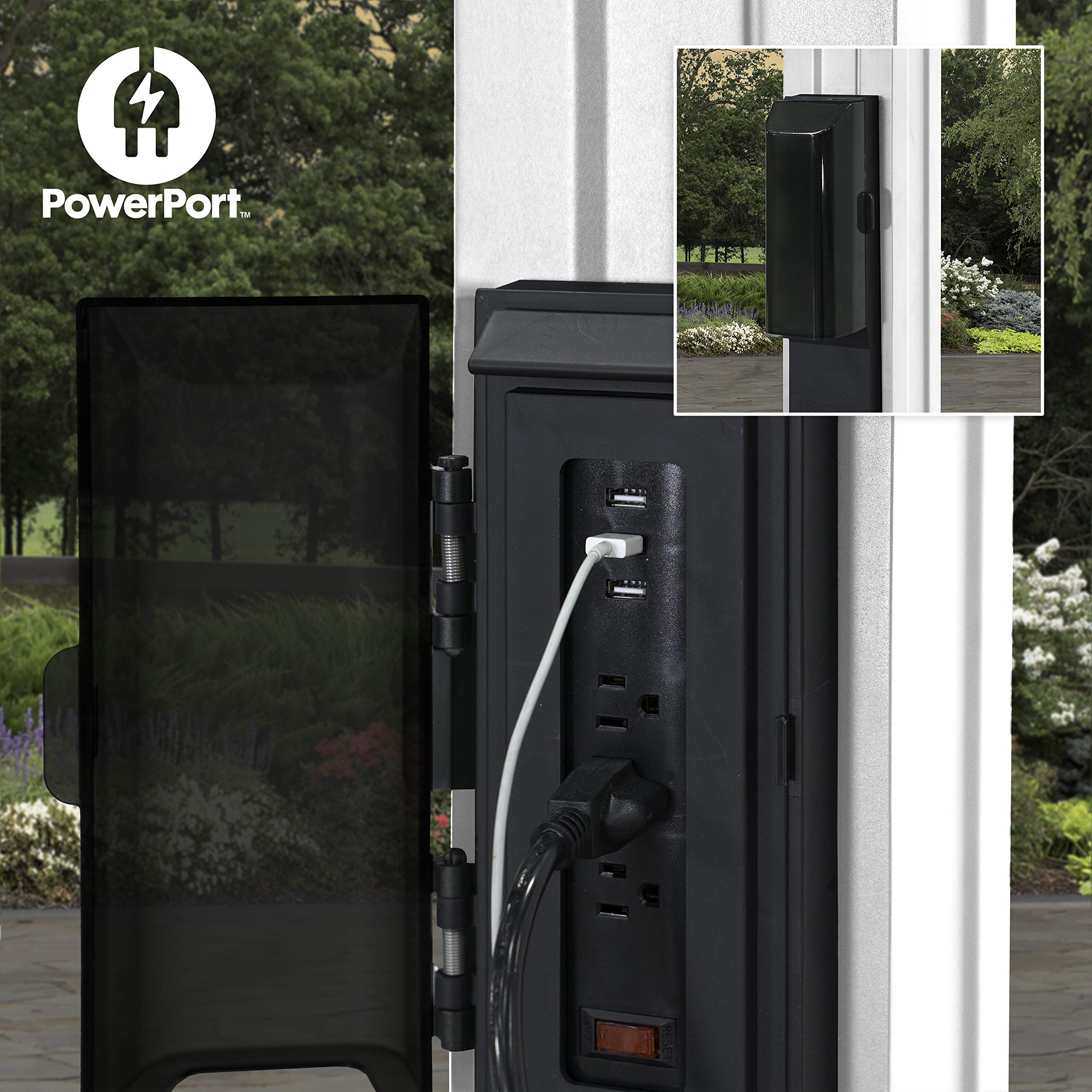 【Home&Garden】14' x 10' White Steel Traditional Pergola with Sail Shade Soft Canopy