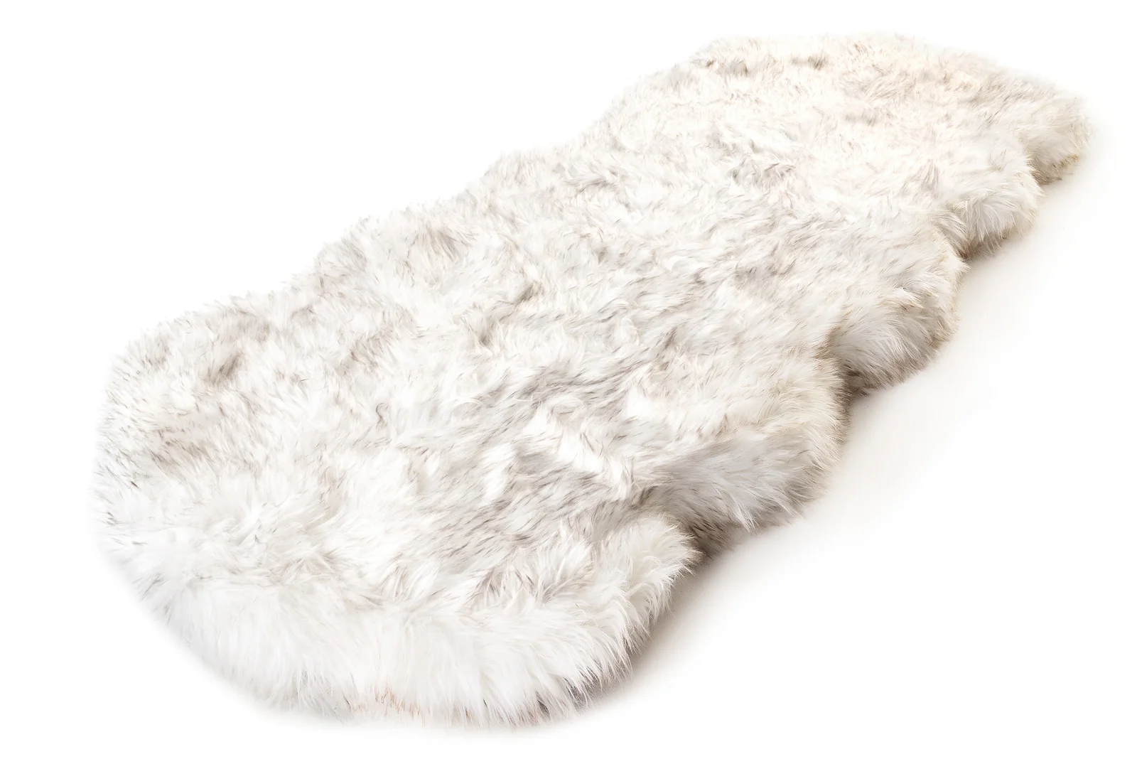 【Pet】Pretor Puprug Runner Faux Fur Memory Foam Dog Curve Mat