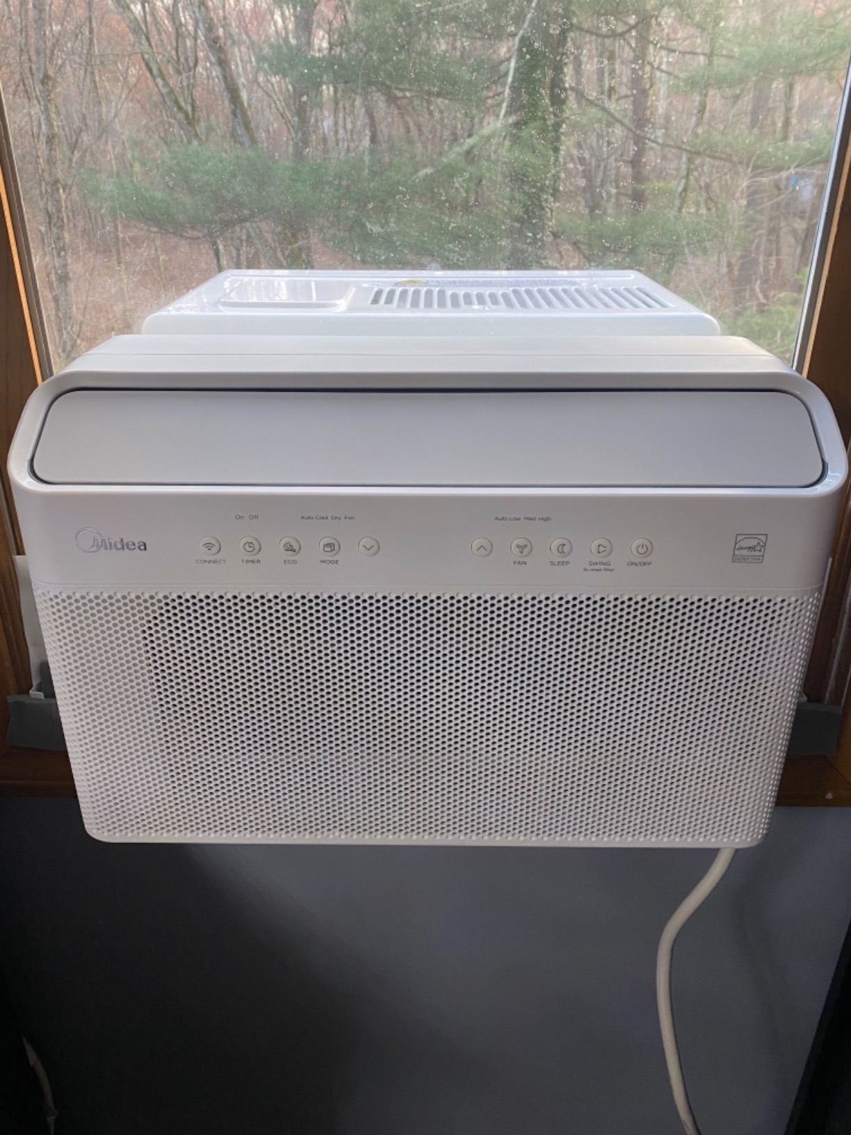 【Appliances】Midea 12,000 BTU U-Shaped Smart Inverter Window Air Conditioner–Cools up to 550 Sq. Ft.