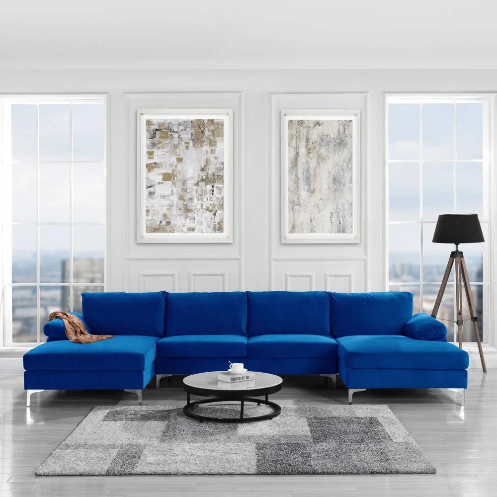 【Living Room Sofa】Makai Luxury Living Room Soft Sofa with 3 Sets of Cushions Discount Price《NO8》