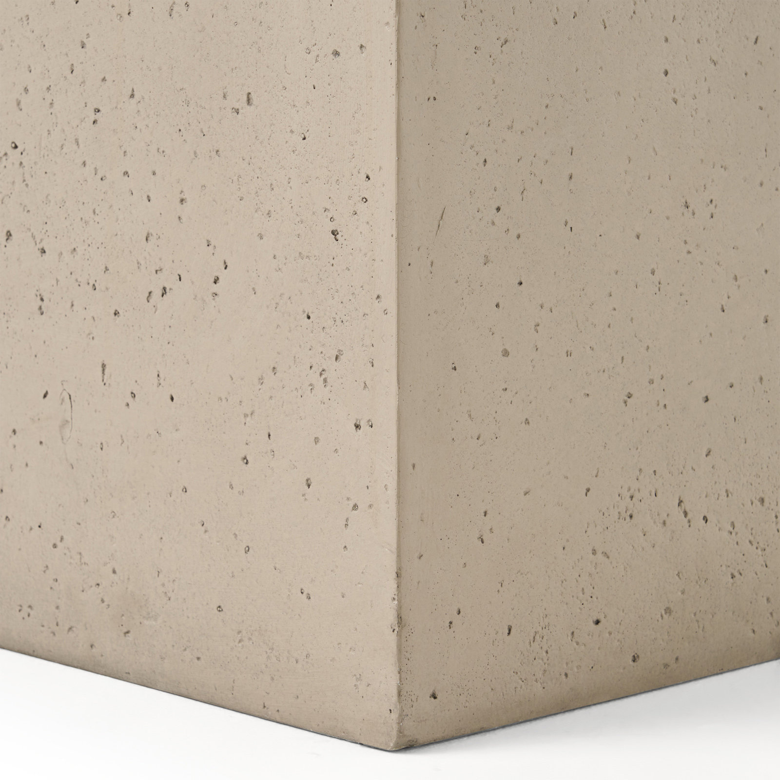 【Sports&Outdoors】Belle 15'' H x 56'' W Concrete Propane Outdoor Fire Pit Table