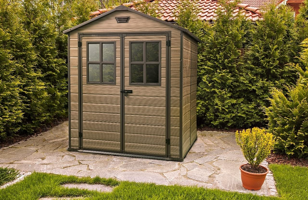 Keter Scala 8ft x 6ft Garden Shed Tool House[D9]