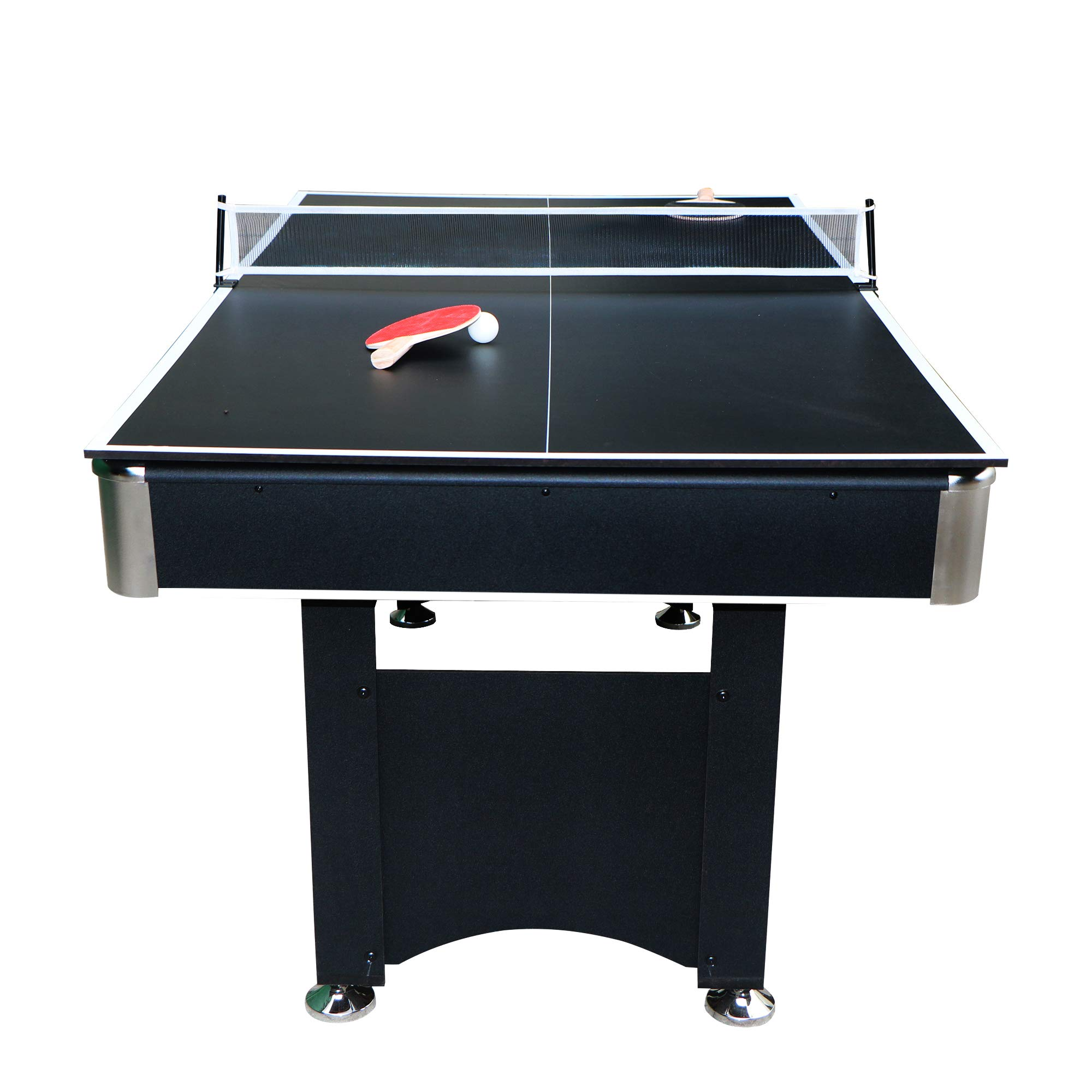 【Sports&Outdoors】Spartan 6-Ft Pool & Table Tennis Multigame Table for Family Recreation Game Rooms