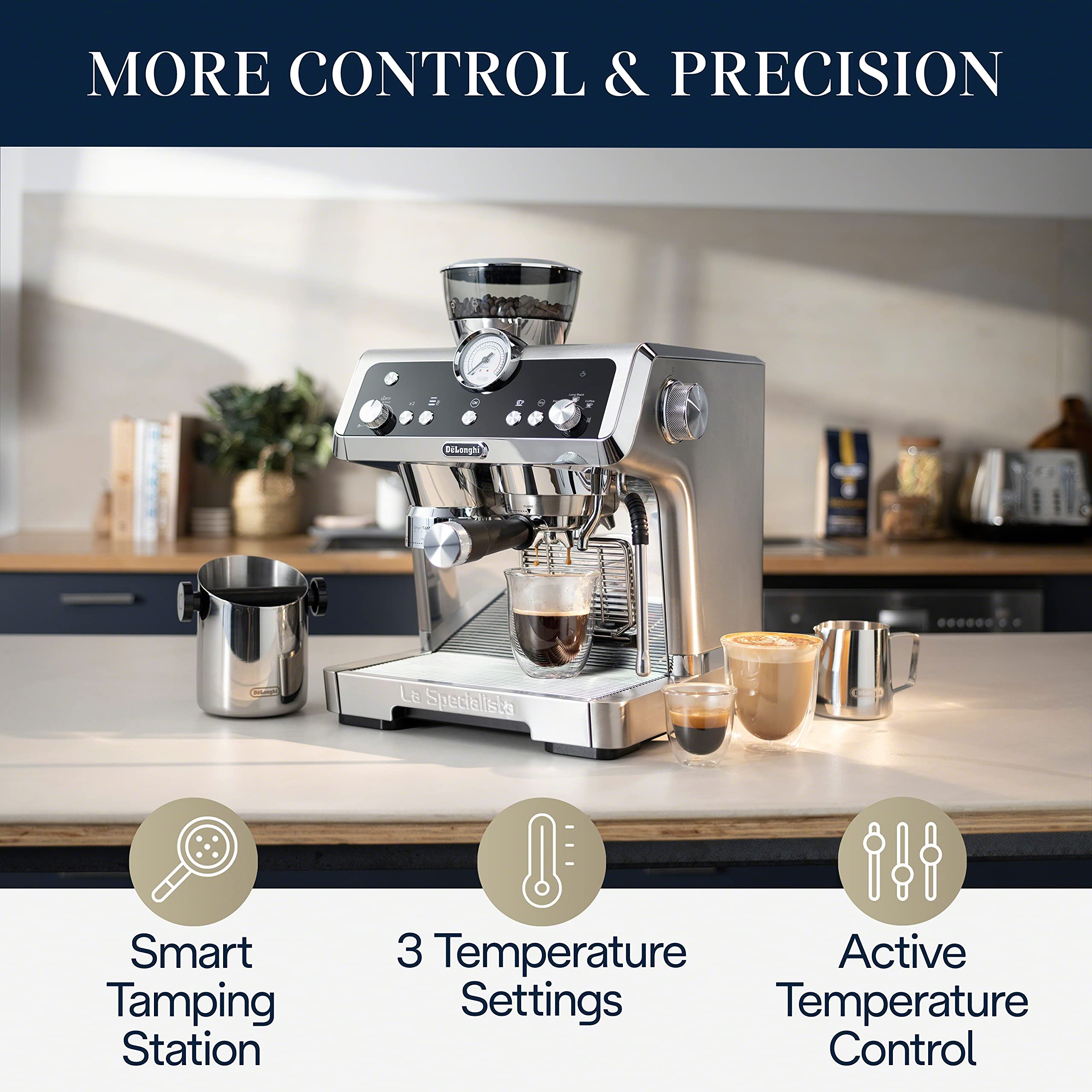 【Appliances】La Specialista Prestigio Espresso Machine, Stainless Steel