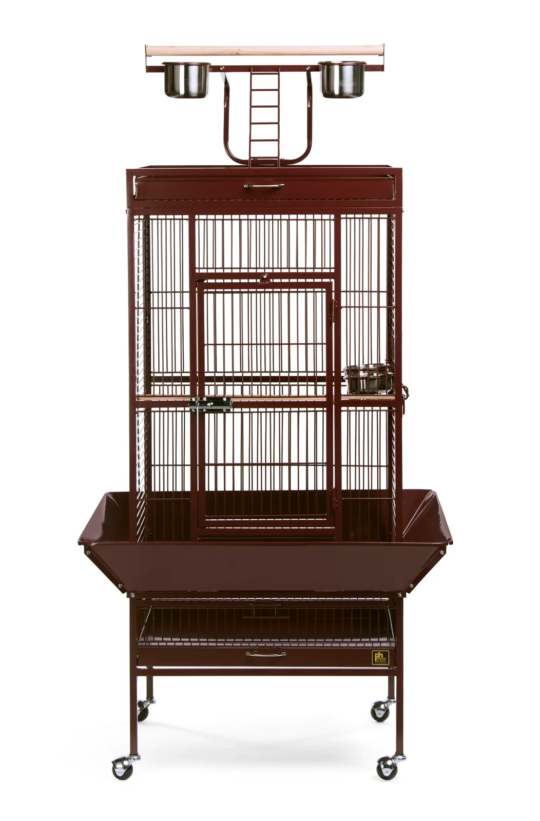【Pet】Bremer Steel Play Top Floor Bird Cage with Wheels