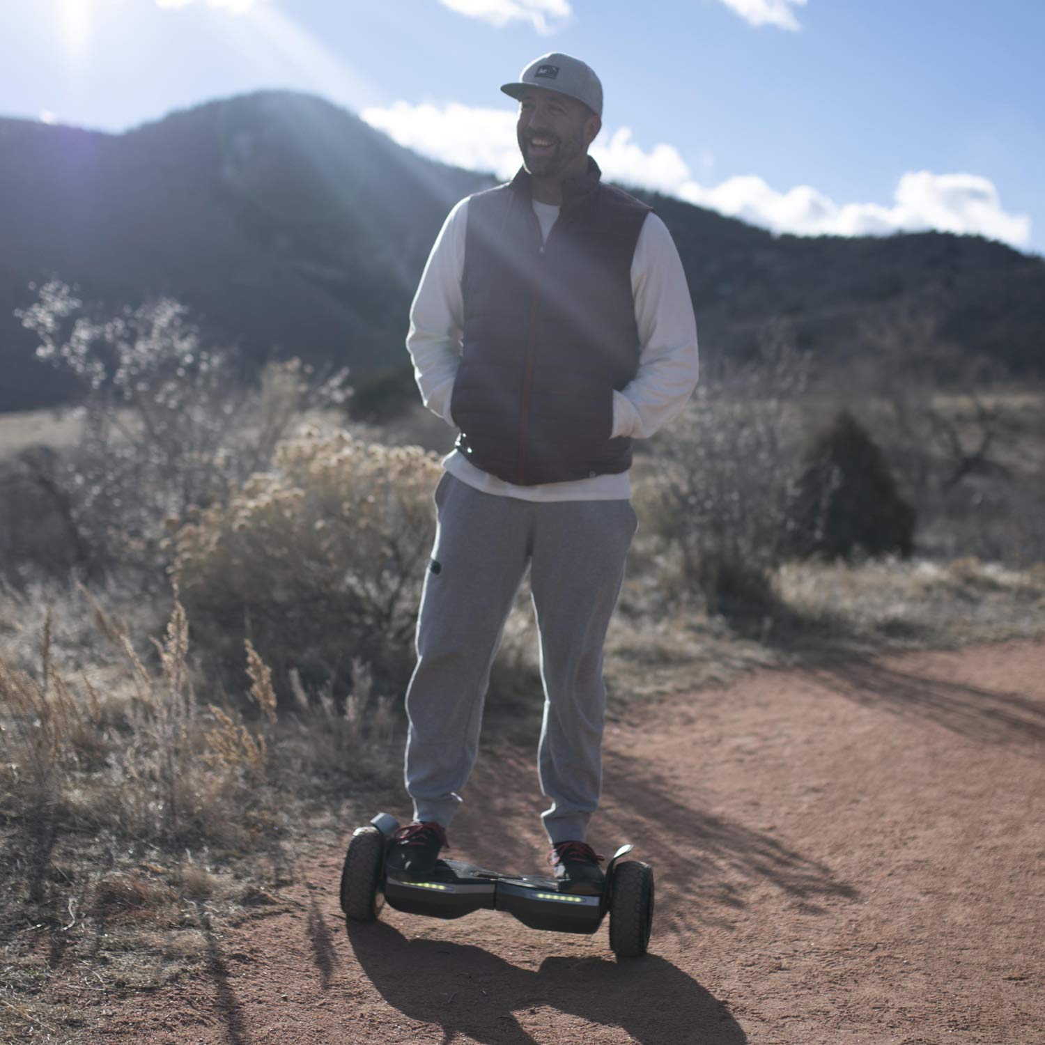 【Sports&Outdoors】All Terrain Self Balancing Scooters with LED 8.5