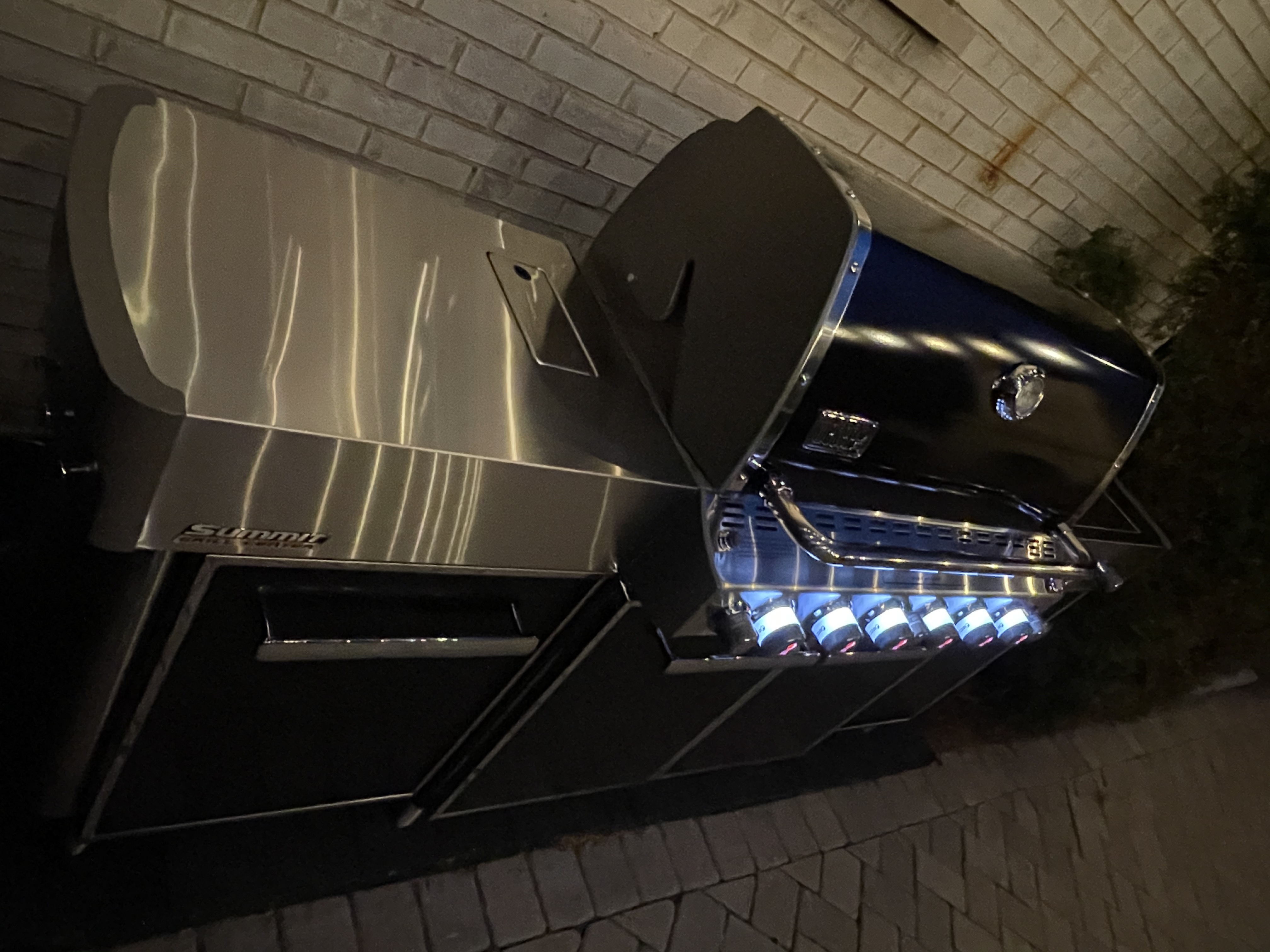 【Appliances】Weber Summit Black Propane Gas Grill Center