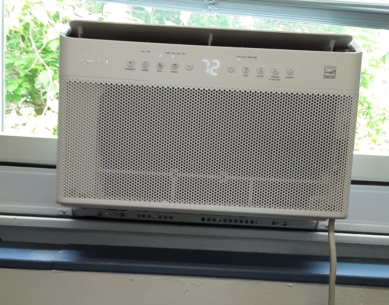 【Appliances】Midea 12,000 BTU U-Shaped Smart Inverter Window Air Conditioner–Cools up to 550 Sq. Ft.