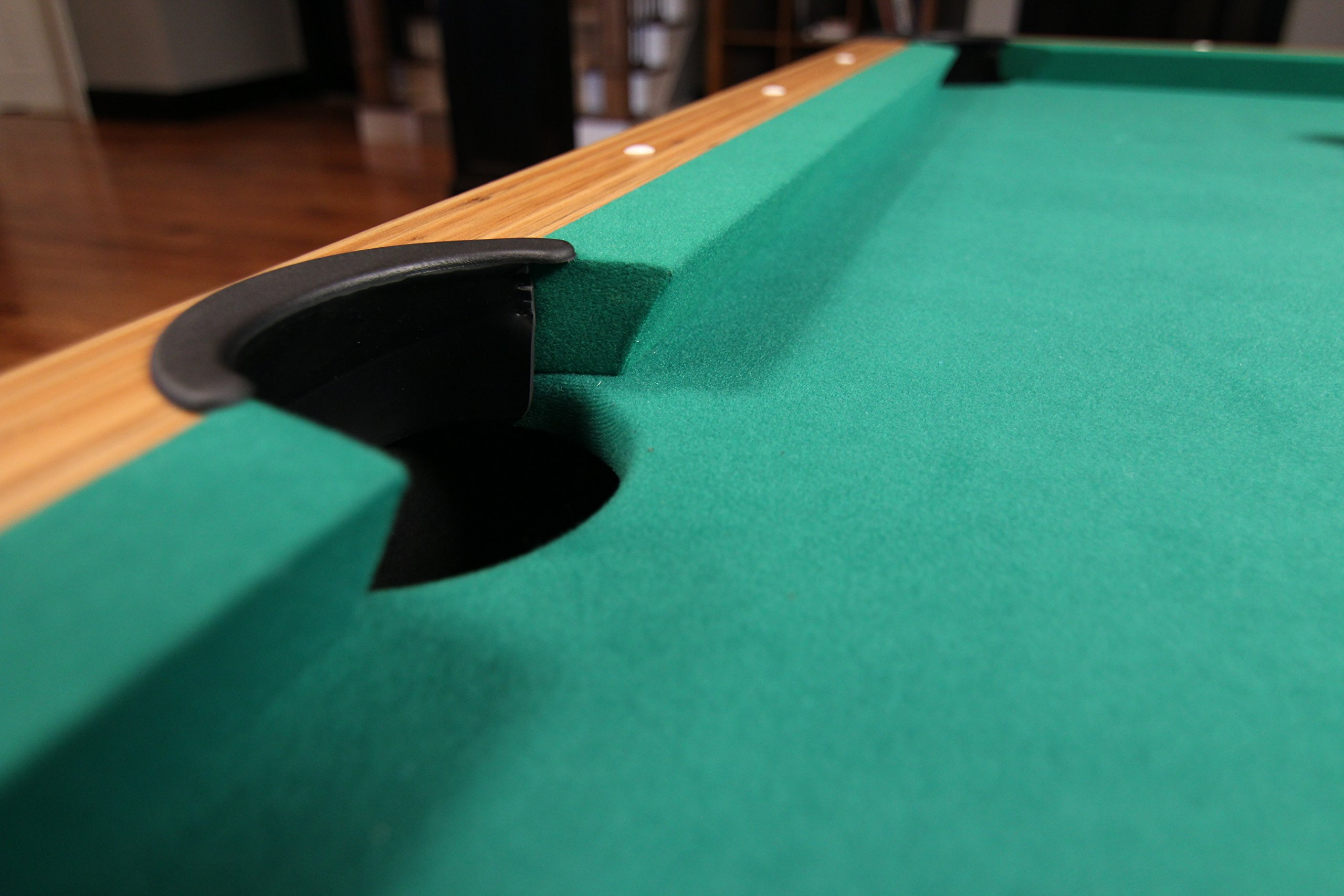 【Sports&Outdoors】Dynasty Space Saver 6.5' Billiard Table with Leg Levelers, Automatic Ball Return