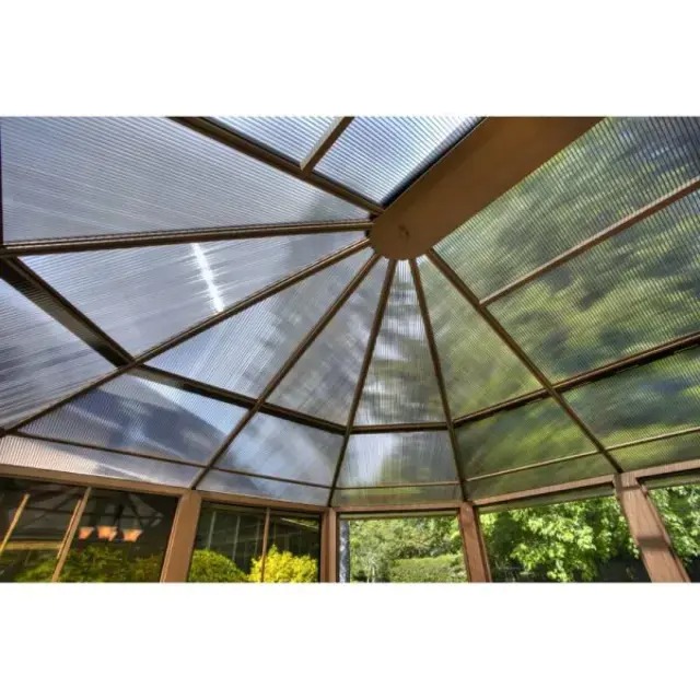 【Gazebo】Florence 18.5 Ft. W x 13.5 Ft. D Metal Patio Gazebo