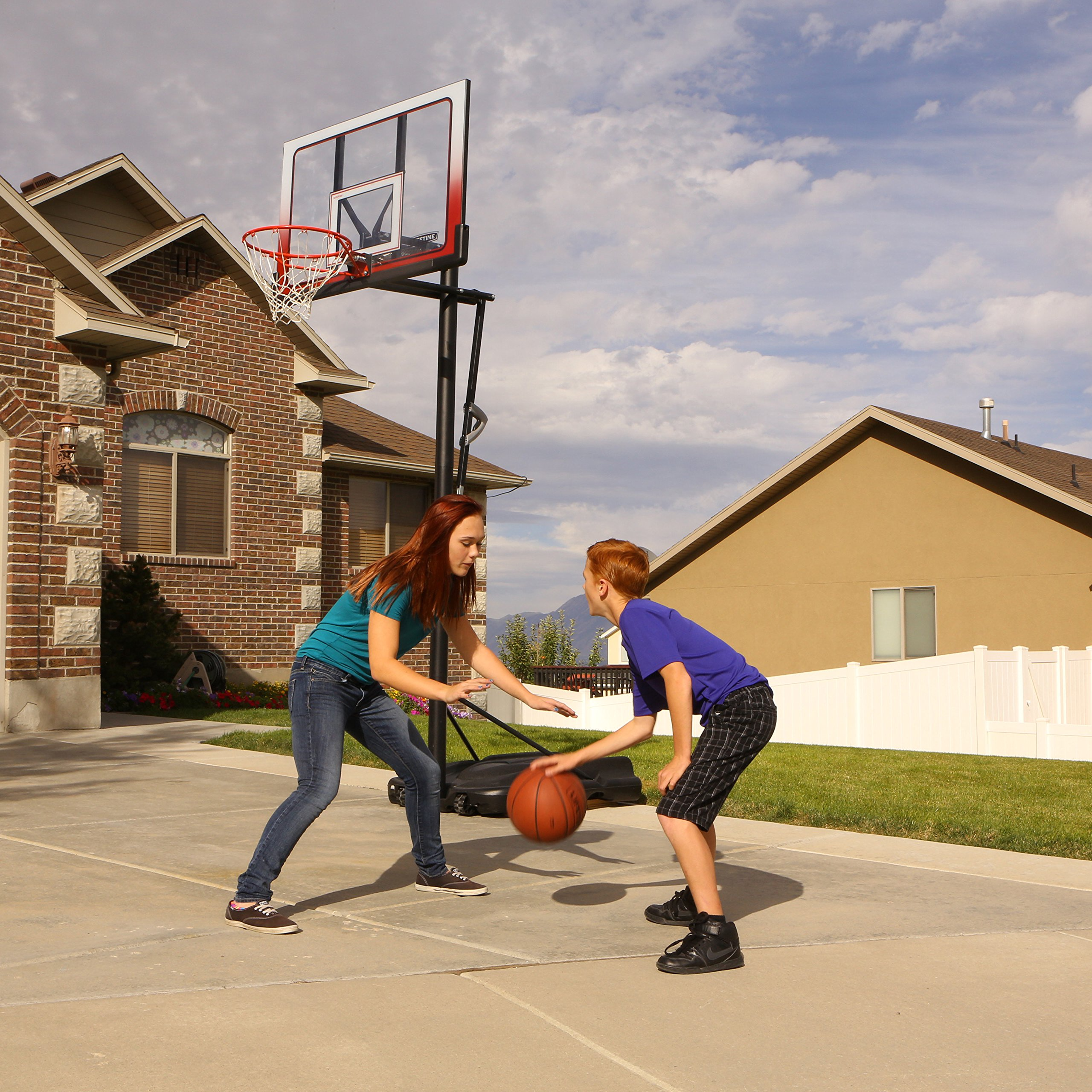 【Sports&Outdoors】Lifetime 52 Inch Portable Basketball System